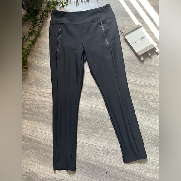 Athleta Stellar Tight Womens S Black Urban Pull On Commuter Stretch Ankle Size M - Picture 6 of 15